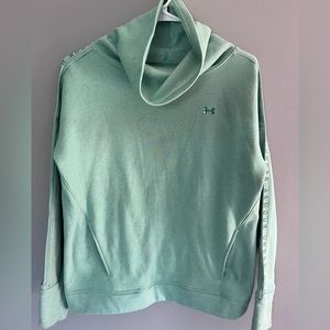Under Armour Fleece Funnel Neck Sweatshirt, size small